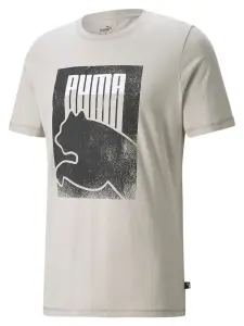 Футболка спортивна Puma світло-сіро-чорна 847021-02