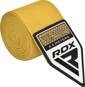 Бинти боксерські RDX HAND WRAPS жовті (4.5 м) HWX-RY+