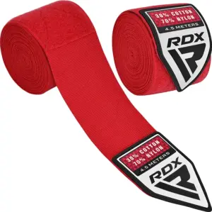 Бинти боксерські RDX HAND WRAPS червоні (4.5 м) HWX-RR+