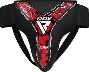 Захист паху RDX GROIN GUARD NEW AURA F17 чорно-червоний GDR-F17BR