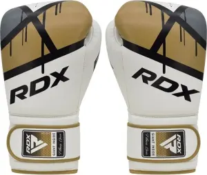 Рукавички боксерські RDX BOXING GLOVES BGR-F7 біло-золоті BGR-F7GL