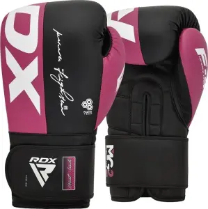 Рукавички боксерські RDX BOXING GLOVES REX F4 рожево-чорні BGR-F4P