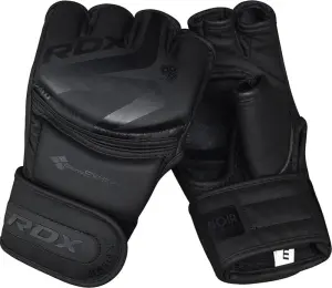 Рукавички MMA RDX GRAPPLING GLOVES F15 чорні GGR-F15MB