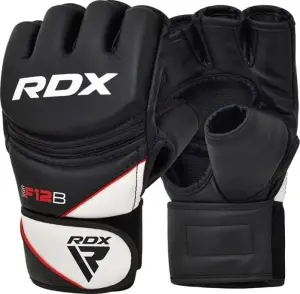 Рукавички MMA RDX GRAPPLING GLOVES NEW MODEL чорно-білі GGR-F12B