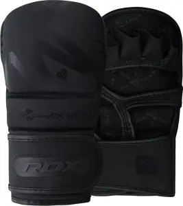 Рукавички MMA RDX GRAPPLING GLOVES SHOOTER T-15 чорні GSR-T15MB