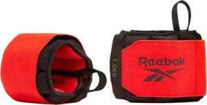 Обтяжувачі для зап'ястя Reebok FLEXLOCK WRIST WEIGHTS чорно-червоні (2 х 1,0 кг) RAWT-11261