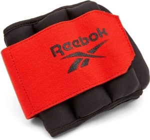 Утяжелители для лодыжки Reebok FLEXLOCK ANKLE WEIGHTS черно-красные (2 х 0,5 кг) RAWT-11270