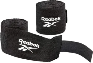 Бинты боксерские Reebok HAND WRAPS черные (250 см) RSCB-12005BK