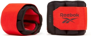 Обтяжувачі для щиколотки Reebok FLEXLOCK ANKLE WEIGHTS чорно-червоні (2 х 1,5 кг) RAWT-11272