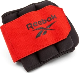 Обтяжувачі для щиколотки Reebok FLEXLOCK ANKLE WEIGHTS чорно-червоні (2 х 1,5 кг) RAWT-11272