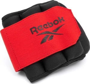 Обтяжувачі для щиколотки Reebok FLEXLOCK ANKLE WEIGHTS чорно-червоні (2 х 2,0 кг) RAWT-11273