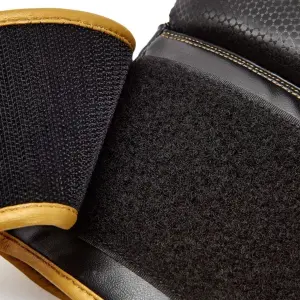 Рукавички боксерські Reebok BOXING GLOVES чорно-золоті (10 унцій) RSCB-11117GB-10