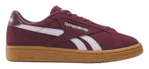 Кросівки жіночі Reebok CLUB C GROUNDS UK бордово-білі 100229523