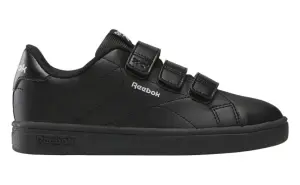 Кроссовки детские Reebok COURT CLEAN HOOK & LOOP черно-серые 100233076