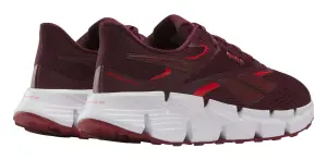 Кроссовки для бега женские Reebok ZIG DYNAMICA 6 бордово-белые 100225493