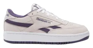 Кроссовки женские Reebok CLUB C DOUBLE REVENGE молочно-фиолетовые 100229549