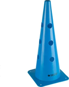 Тренировочный конус с отверстиями SECO 48 см синий 18011405