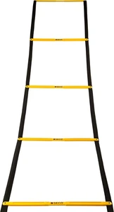 Тренировочная лестница координационная для бега SECO складная 12 ступеней 5,1 м желтая 18020404