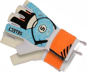 Воротарські рукавиці Select Futsal Liga 33 біло-блакитні 609330-437