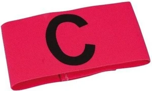 Капитанская повязка подростковая Select CAPTAIN'S BAND эластичная розовая 697780-012