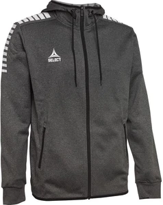 Спортивная куртка SELECT Monaco zip hoodie серая 620110-002