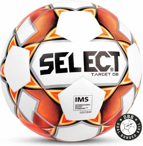 Футбольный мяч Select TARGET DB бело-красный 044512-013 Размер 5