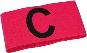Капитанская повязка взрослая Select captain's band velcro (012), розовая 697782-012