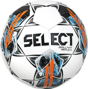 Футбольный мяч Select Brillant Replica v22 бело-серый Размер 4 099486-878