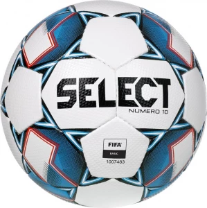 Футбольный мяч Select Numero 10 (FIFA Basic) v22 бело-синий 057404-200 Размер 5