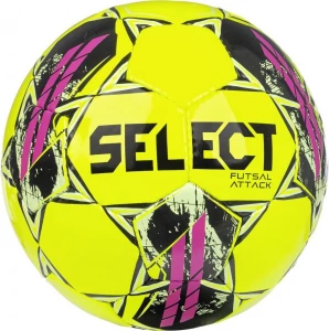 Футзальный мяч Select Futsal Attack v22 желто-розовый 107346-426 Размер 4