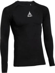 Термофутболка Select Baselayer shirt with long sleeves черная 623540-010