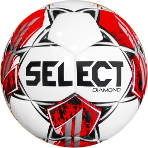 Футбольный мяч Select Diamond v23 бело-красный 085436-127 Размер 3