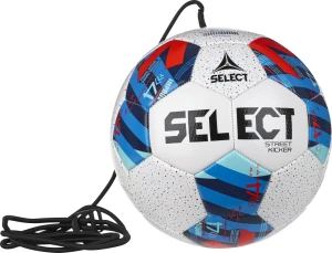 Футбольний м'яч на гумці Select Street Kicker v23 біло-синій Розмір 4 099486-120
