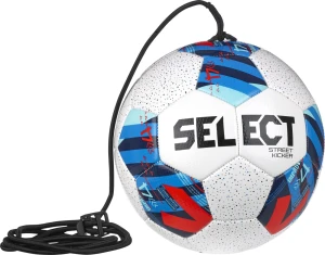 Футбольний м'яч на гумці Select Street Kicker v23 біло-синій Розмір 4 099486-120