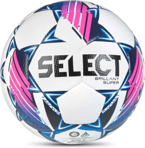 Футбольный мяч Select BRILLANT SUPER HS V24 (FIFA QUALITY PRO APPROVED) бело-сине-розовый Размер 5 361599-002