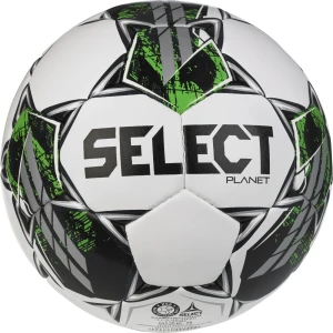 Футбольный мяч Select PLANET V23 бело-зеленый Размер 4 038556-004