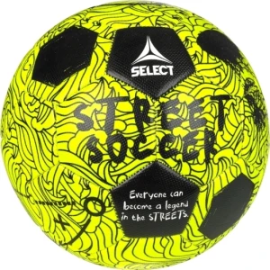 Футбольний м'яч Select STREET SOCCER V24 жовто-чорний Розмір 4,5 095527-551
