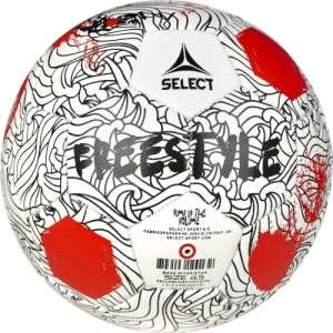 Футбольний м'яч для фрістайлу Select FREESTYLE V24 біло-червоний 4,5 099580-003