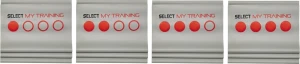 Набір тренувальних стрічок Select RECOVERYBAND 1-4 сірий 745740-990