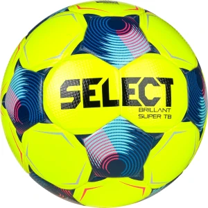 Футбольний м'яч Select BRILLANT SUPER TB V25 (FIFA QUALITY PRO) жовто-синьо-рожевий Розмір 5 361500-552
