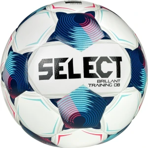 Футбольний м'яч Select BRILLANT TRAINING DB V25 (FIFA BASIC) біло-синьо-рожевий Розмір 5 086415-002