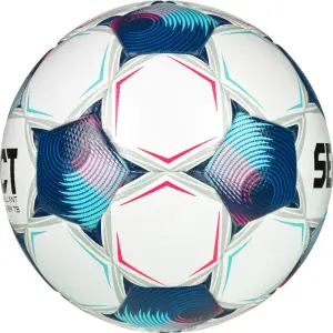 Футбольний м'яч Select BRILLANT SUPER TB V25 (FIFA QUALITY PRO) біло-блакитно-рожевий Розмір 5 361500-003