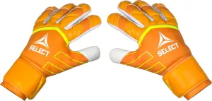 Вратарские перчатки Select 34 PROTECTION V26 оранжево-лимонные 601359-666