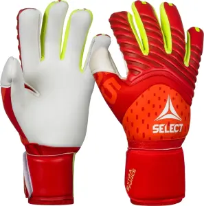 Вратарские перчатки Select 55 EXTRA FORCE V26 красно-лимонные 601559-333