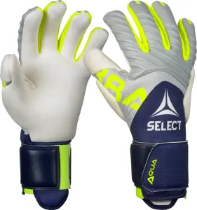 Вратарские перчатки Select 88 PRO AQUA V26 темно-сине-серо-лимонные 601881-292