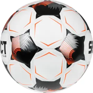Футбольний м'яч Select CLUB DB (FIFA BASIC) V26 біло-помаранчево-срібний Розмір 5 086518-012