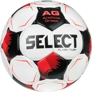 Футбольний м'яч Select FLASH TURF (FIFA BASIC) V26 біло-червоний Розмір 5 057509-007