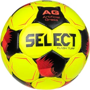 Футбольный мяч Select FLASH TURF (FIFA BASIC) V26 желто-красный Размер 5 057509-008