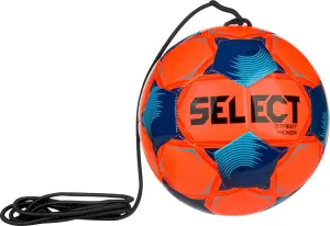 Футбольний м'яч на гумці Select STREET KICKER V26 оранжево-синій Розмір 4 099482-004
