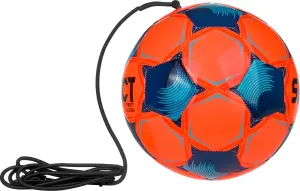 Футбольний м'яч на гумці Select STREET KICKER V26 оранжево-синій Розмір 4 099482-004